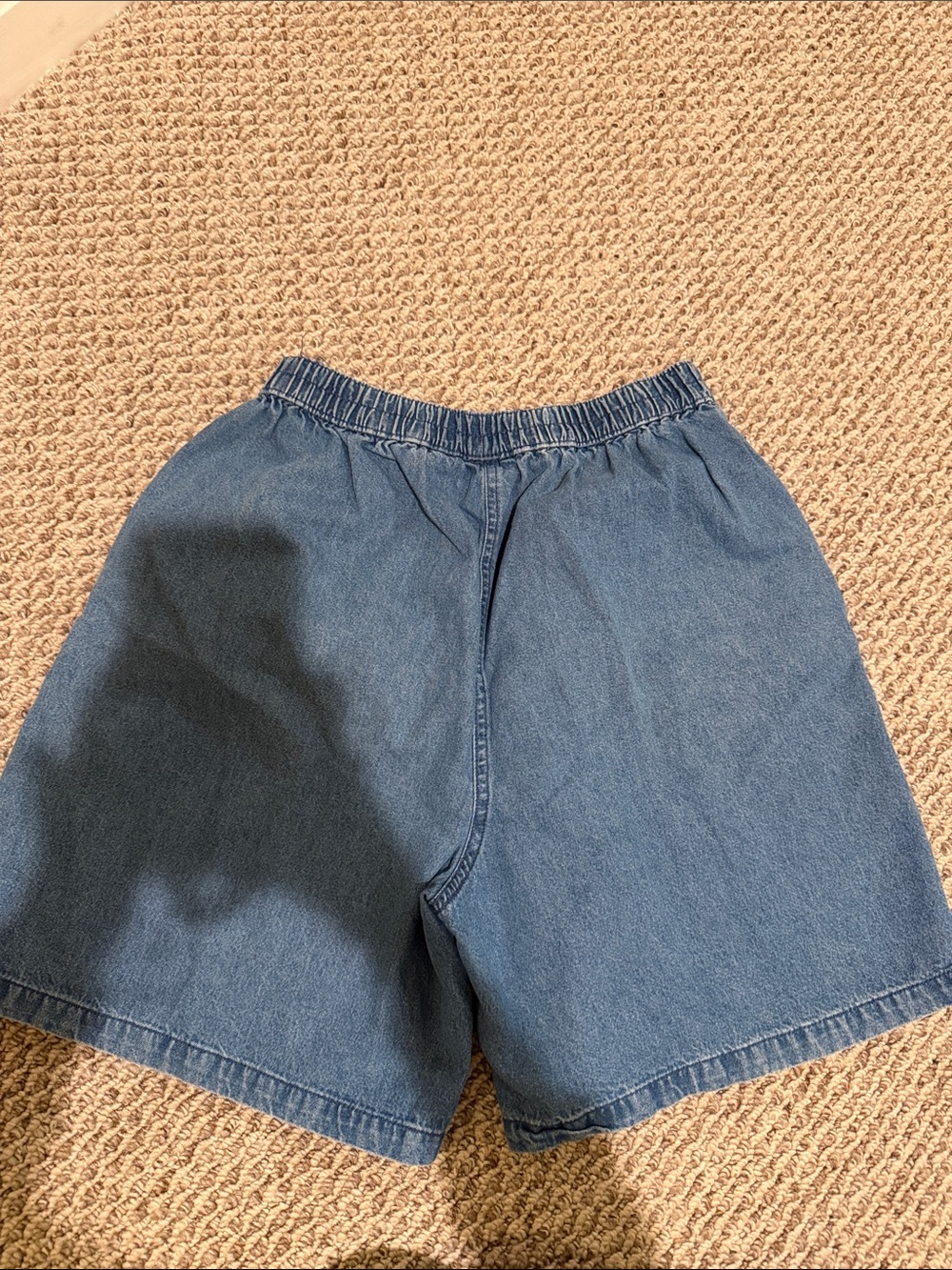 Vintage 90s K.T. Sport Denim Shorts with Green Turtle Embroidery - Picture 6 of 9